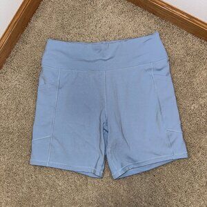 American Eagle Outfitters Light Blue Bike Shorts